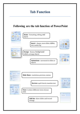 Microsoft PowerPoint features | DOCX