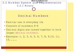 Microsoft power point 2.2number system&representation | PDF