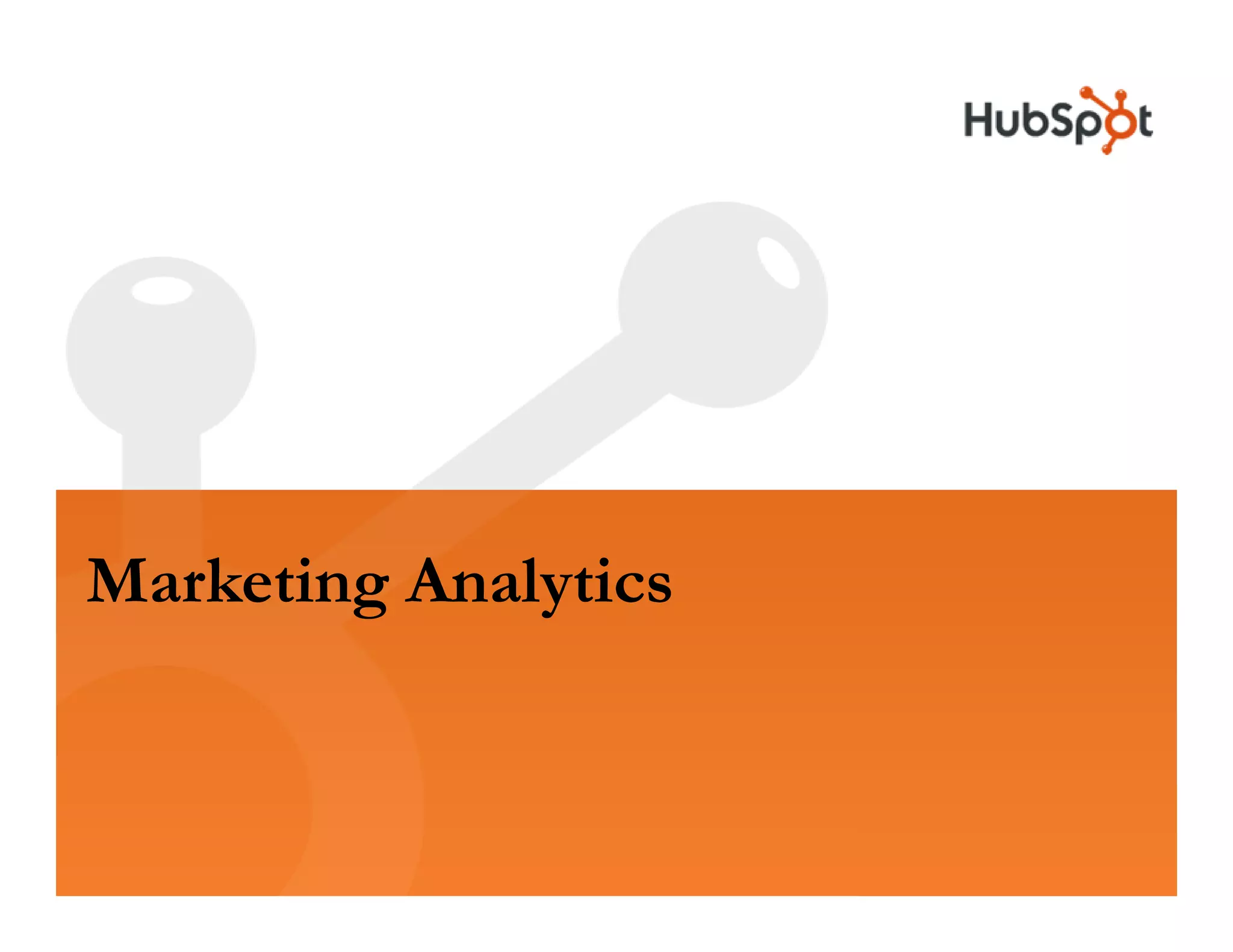 Analytics HubSpot May2009