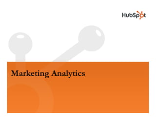 Marketing Analytics
 