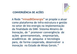 Rede da   Bioerg