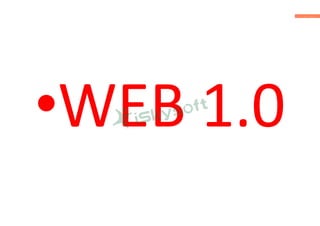 WEB 1.0
 