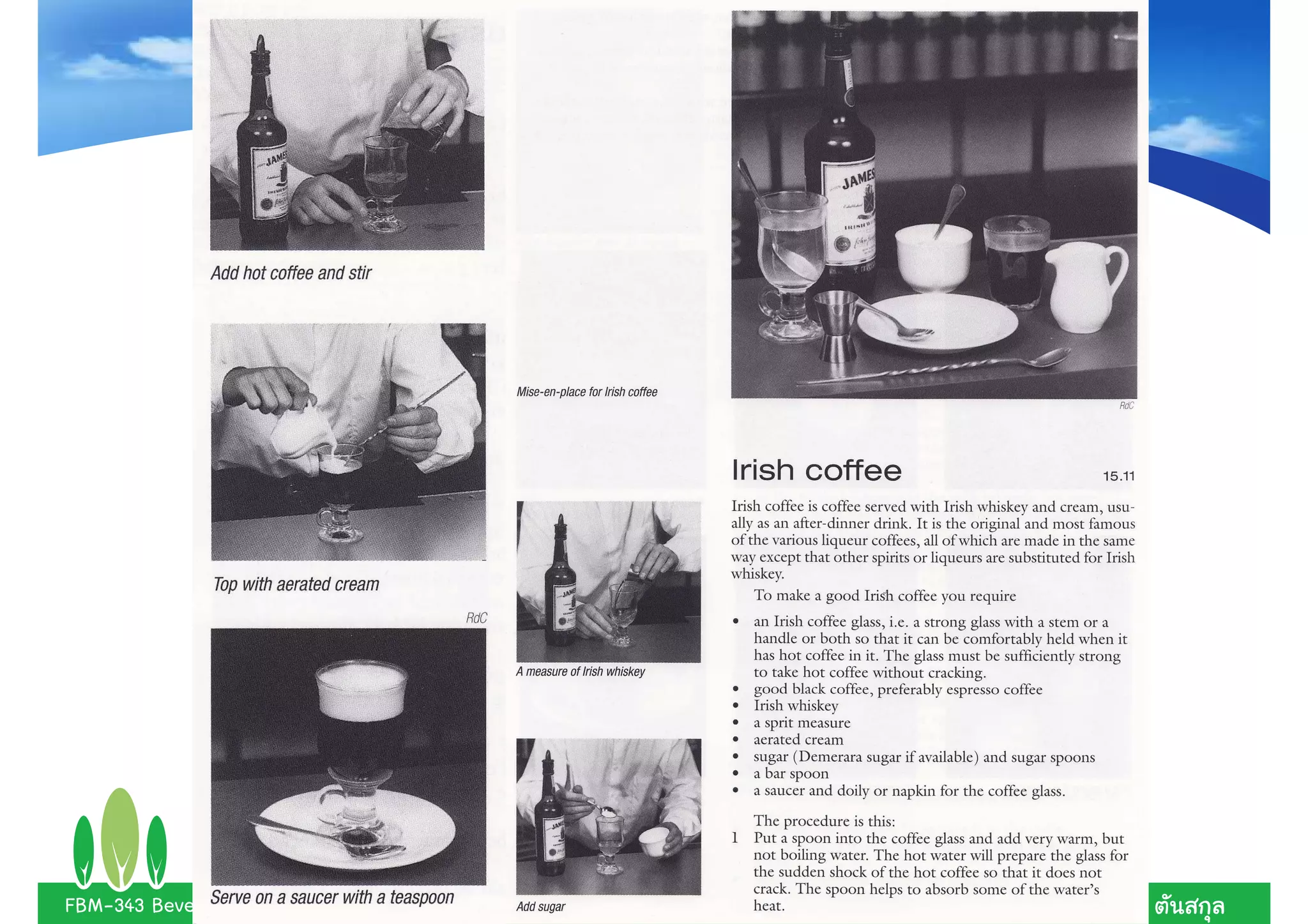 FBM-343 Beverage and Bar Management   82   .
 