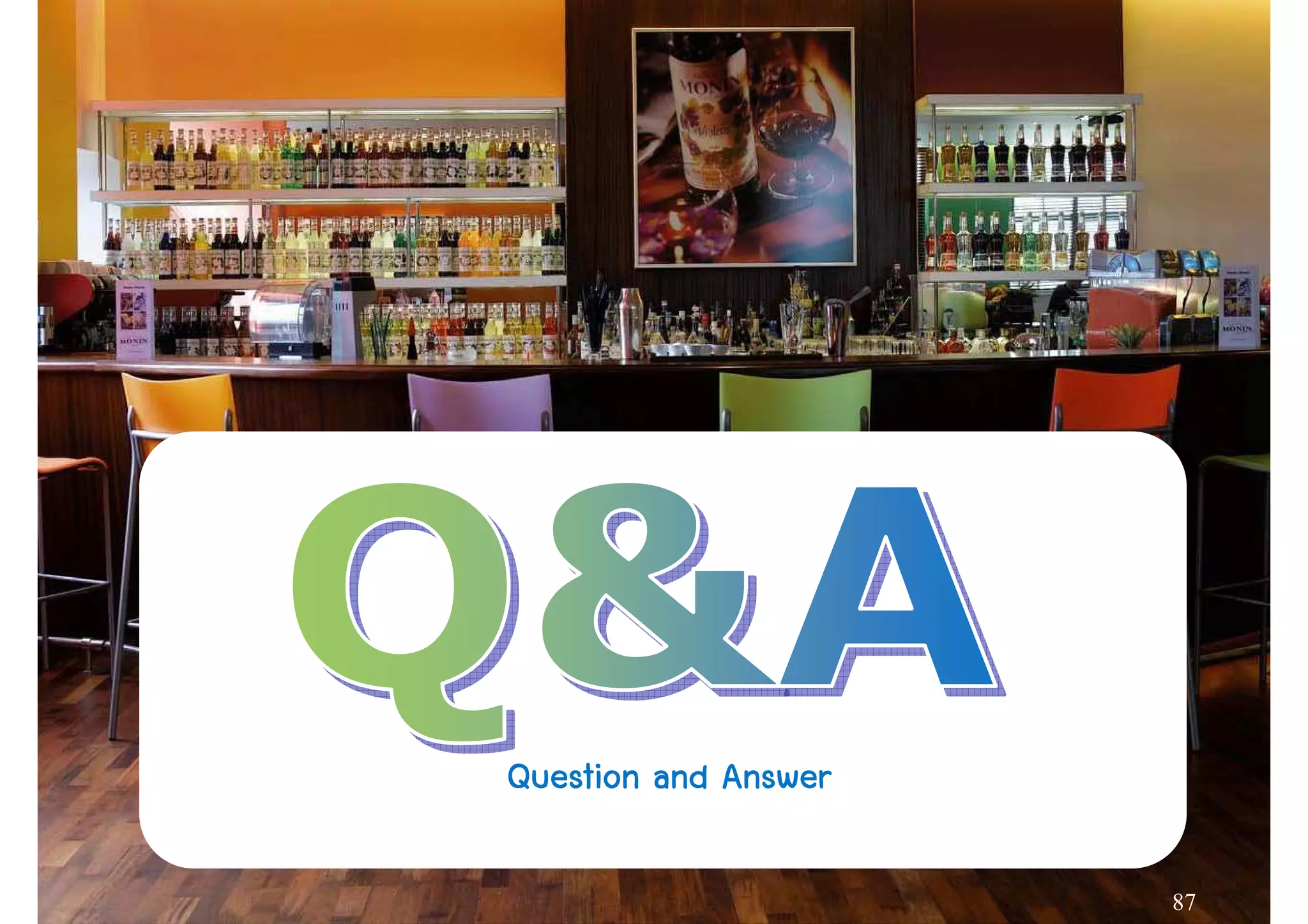 Question and Answer

                      87
 