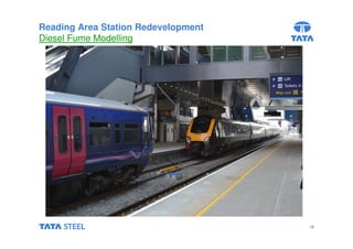 12 
Reading Area Station Redevelopment 
Diesel Fume Modelling 
 