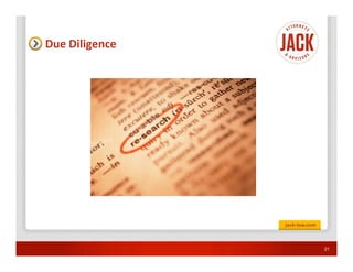 Due Diligence




                21
 