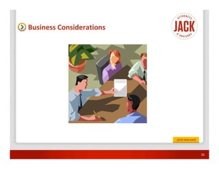 Business Considerations




                          29
 