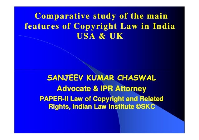 Case study on copyright law in india