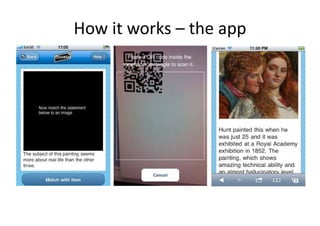 How it works – the app