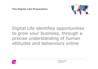 The Digital Life Proposition




Digital Life identifies opportunities
to grow your business, through a
precise understand...