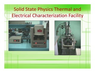 Solid State Physics Lab Microsoft power point dlsu solid state physics laboratory list of ...