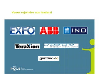 Venez rejoindre nos leaders!
 