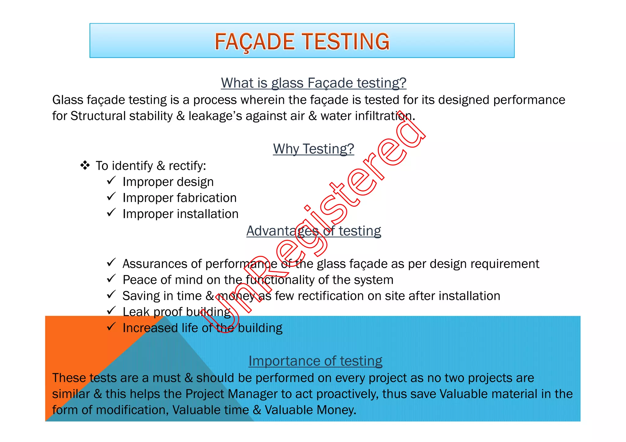 Facade - presentation | PDF