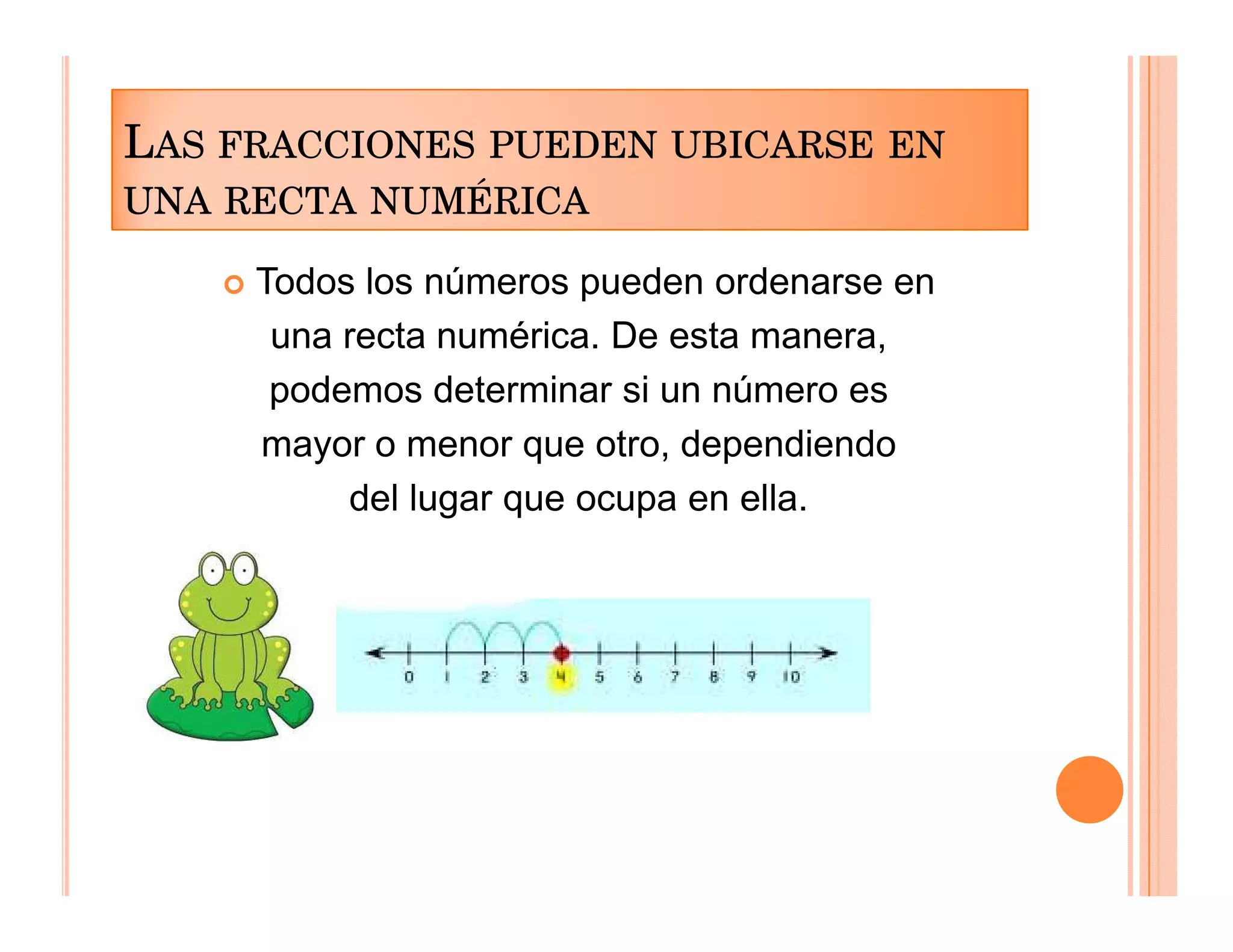 Microsoft power point fracciones en recta numérica 5º | PDF