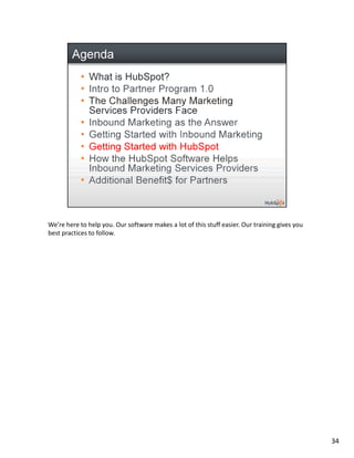HubSpot Partner Program Launch Webinar
