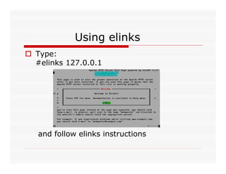 Lamp Server With Drupal Installation
