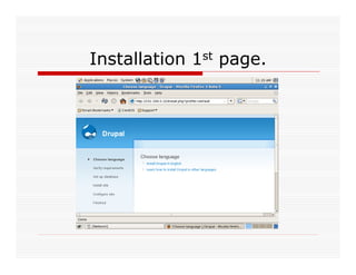 Lamp Server With Drupal Installation