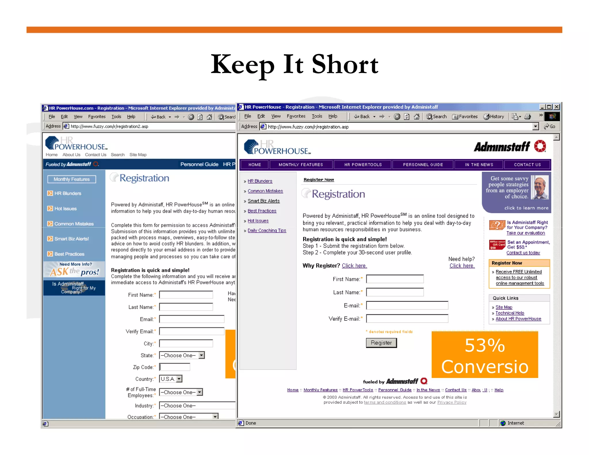 Lead Generation - Landing Page HubSpot May2009