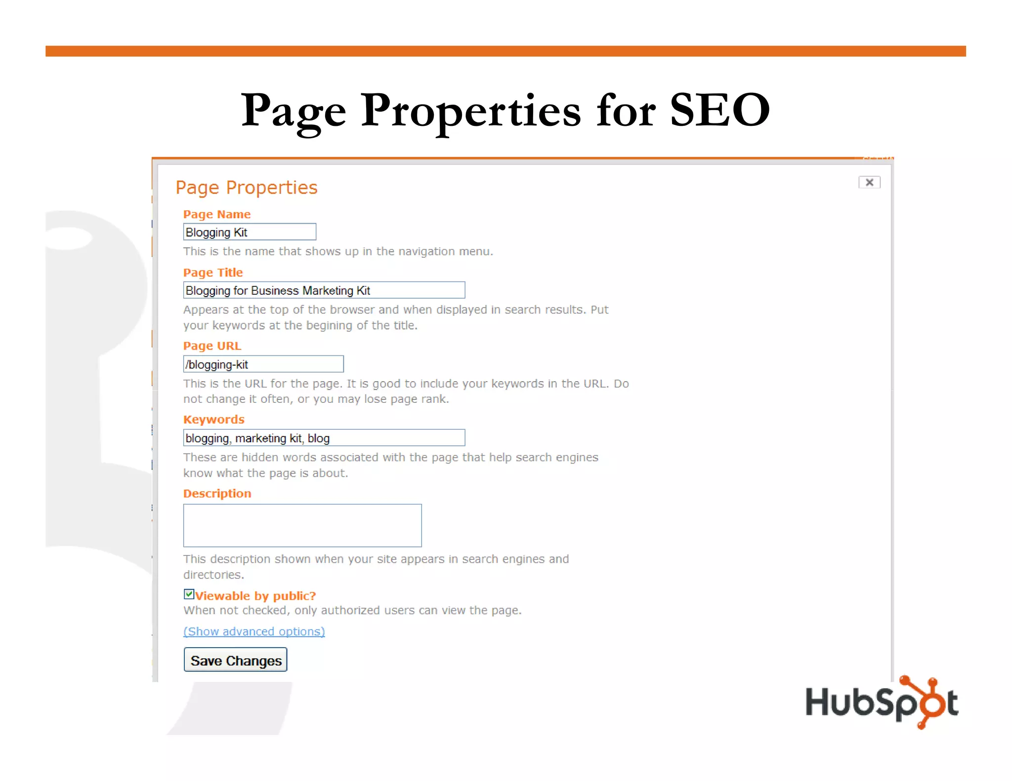 Lead Generation - Landing Page HubSpot May2009