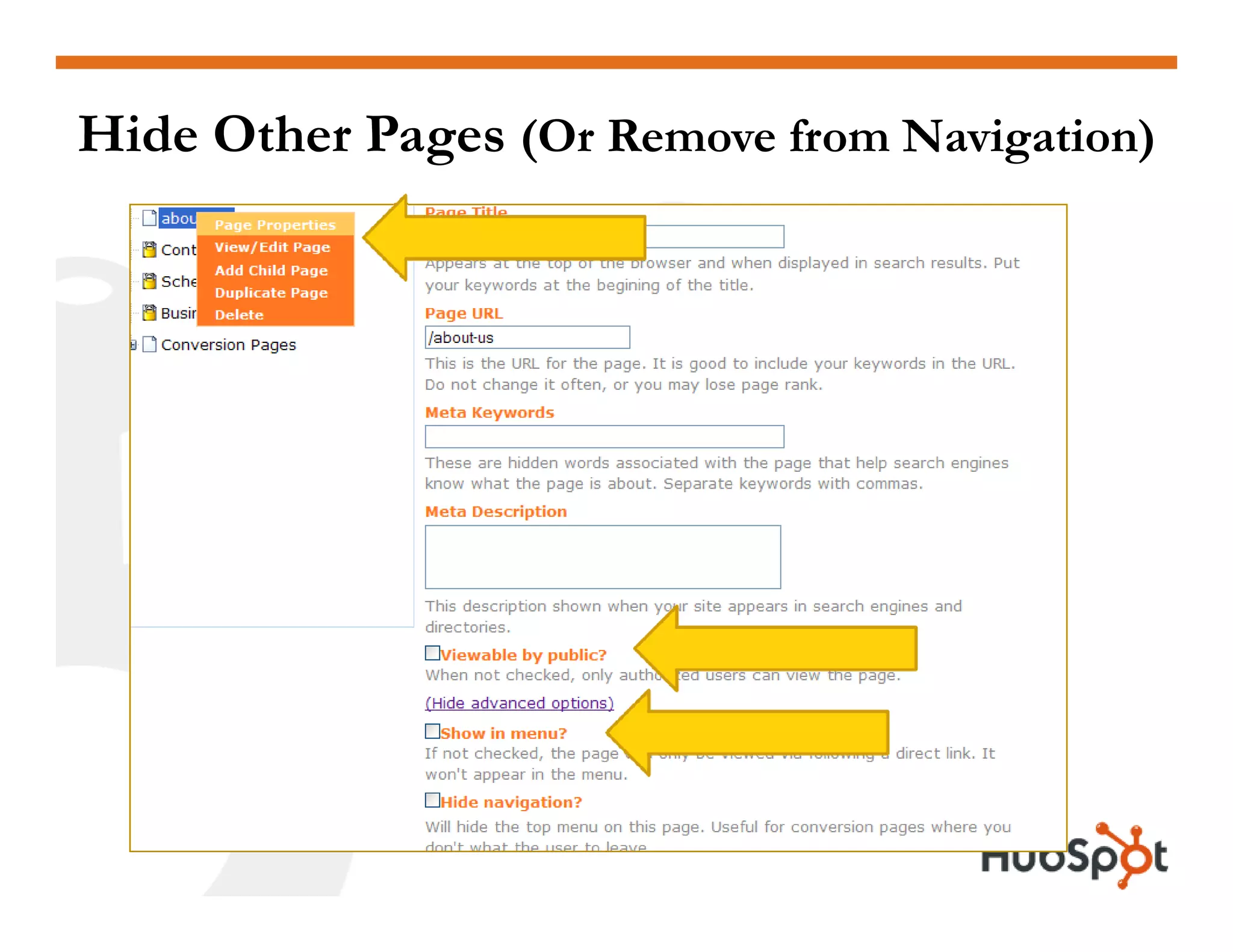 Lead Generation - Landing Page HubSpot May2009