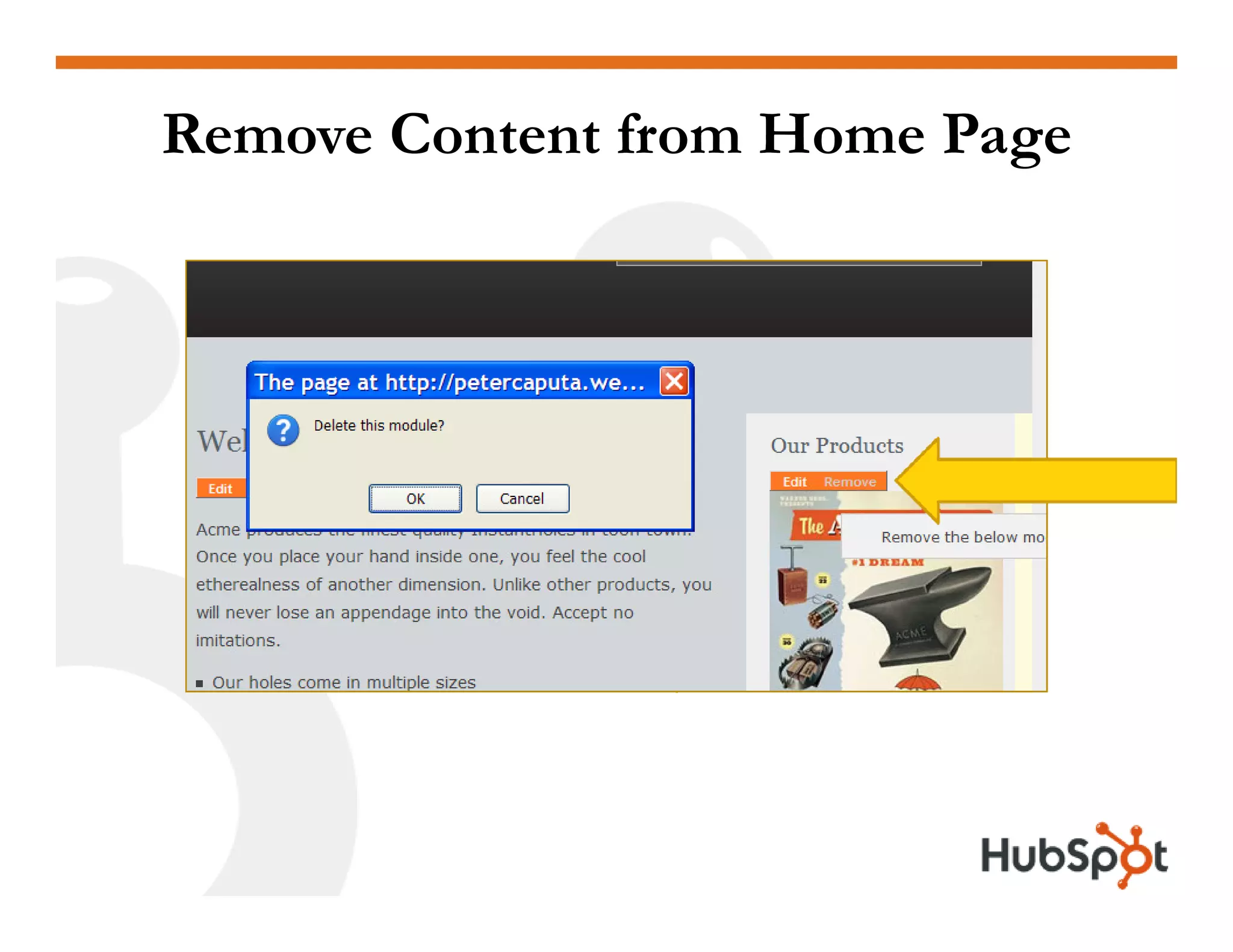 Lead Generation - Landing Page HubSpot May2009