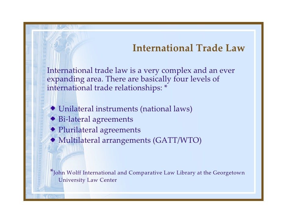Difference between multilateral and plurilateral trading system