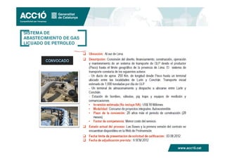 SISTEMA DE
ABASTECIMIENTO DE GAS
LICUADO DE PETROLEO




                        www.acc10.cat
 