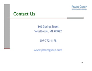 Praxes Group Capabilities Overview