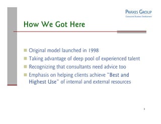 Praxes Group Capabilities Overview