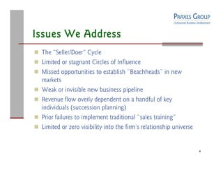 Praxes Group Capabilities Overview