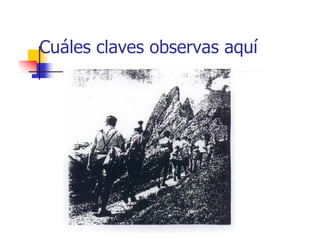 Cuáles claves observas aquí
 
