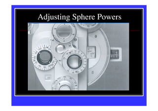 Adjusting Sphere Powers
 