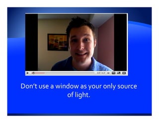 Video Blogging Presentation Yes Media Works