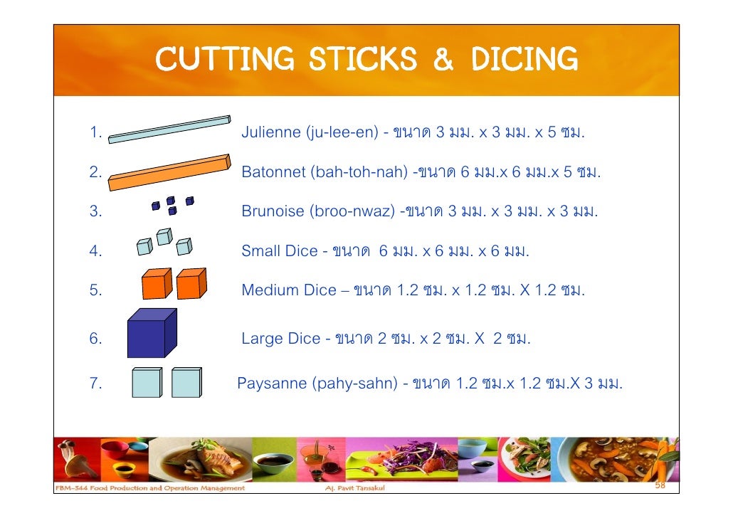 Week 4 Basic Cooking Principle & Mise En Place
