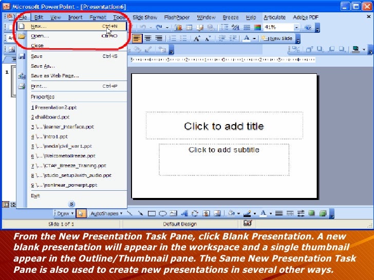 Microsoft Powerpoint 2003