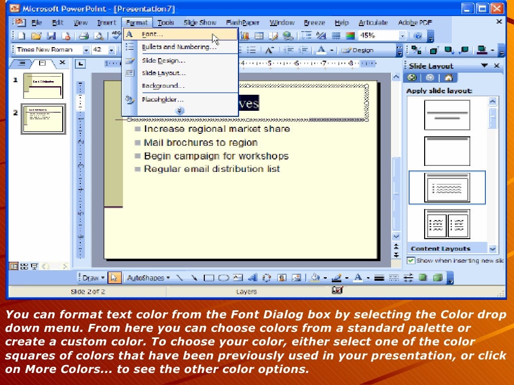 Microsoft Powerpoint 2003