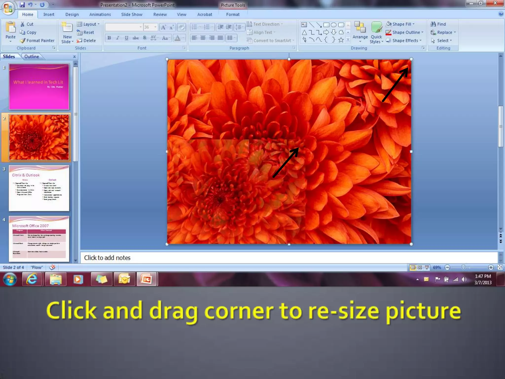 Microsoft PowerPoint 2007