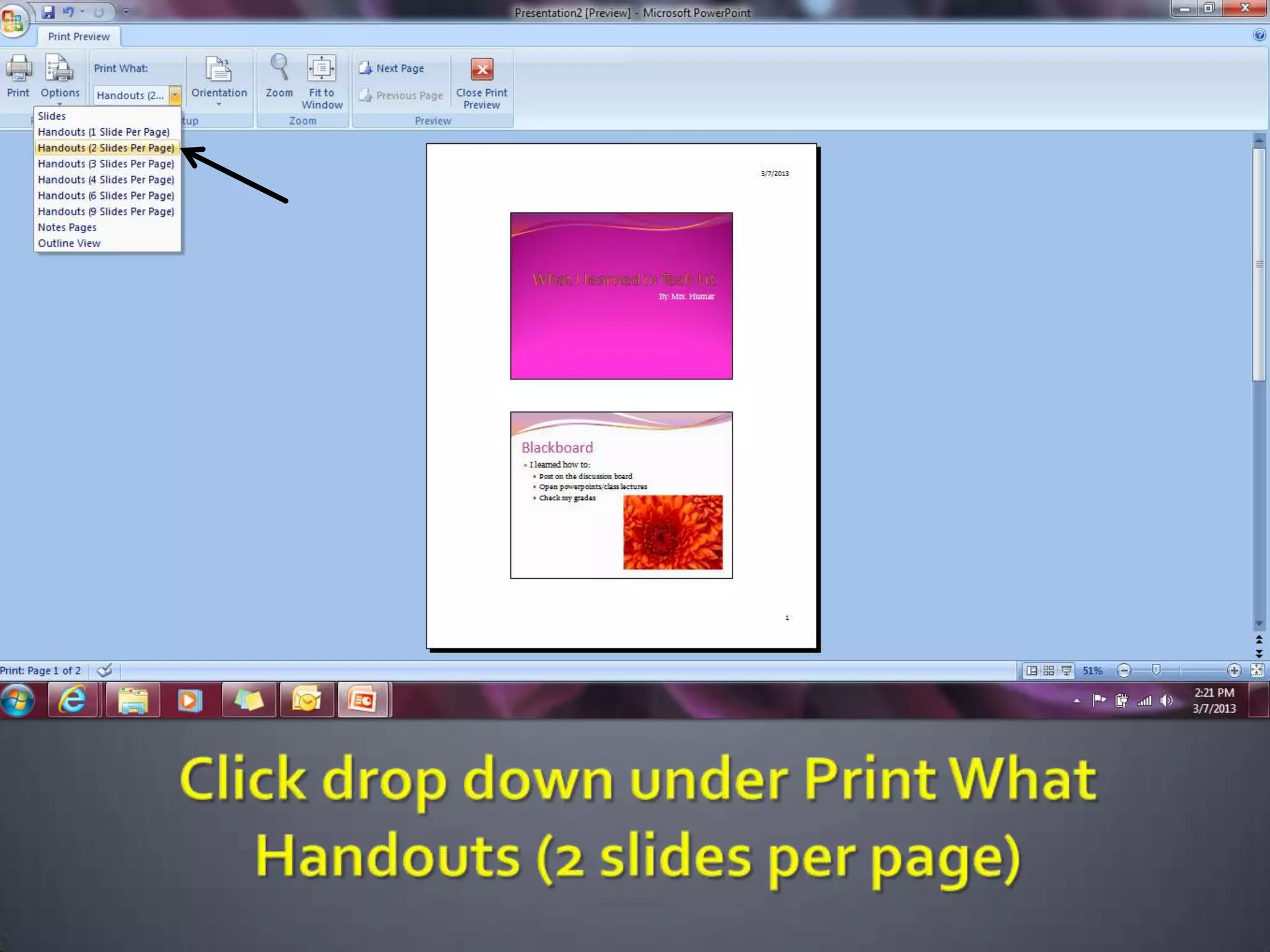 Microsoft PowerPoint 2007