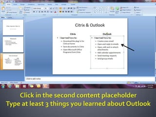 Microsoft PowerPoint 2007
