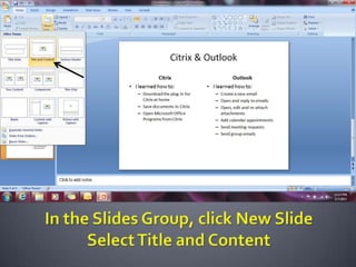 Microsoft PowerPoint 2007