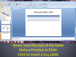 Microsoft PowerPoint 2007