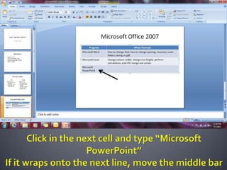 Microsoft PowerPoint 2007