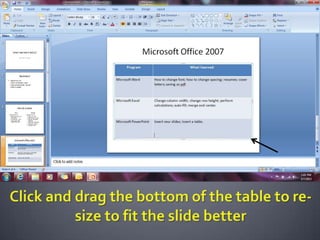 Microsoft PowerPoint 2007