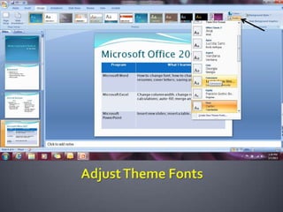 Microsoft PowerPoint 2007