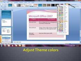 Microsoft PowerPoint 2007