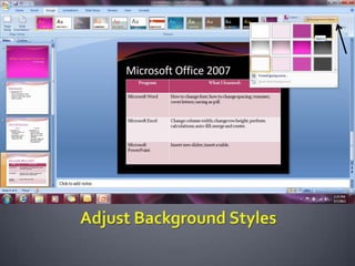 Microsoft PowerPoint 2007