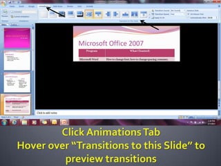 Microsoft PowerPoint 2007