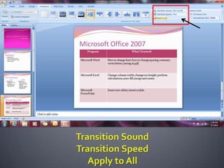 Microsoft PowerPoint 2007