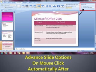 Microsoft PowerPoint 2007