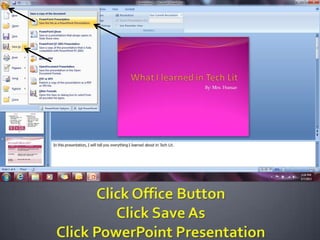 Microsoft PowerPoint 2007